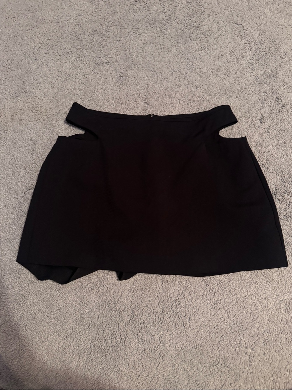 Black Cut Out Skort